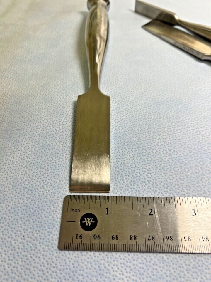 ZIMMER Smith-Petersen Straight Set Of 3 Osteotomes — photo 2