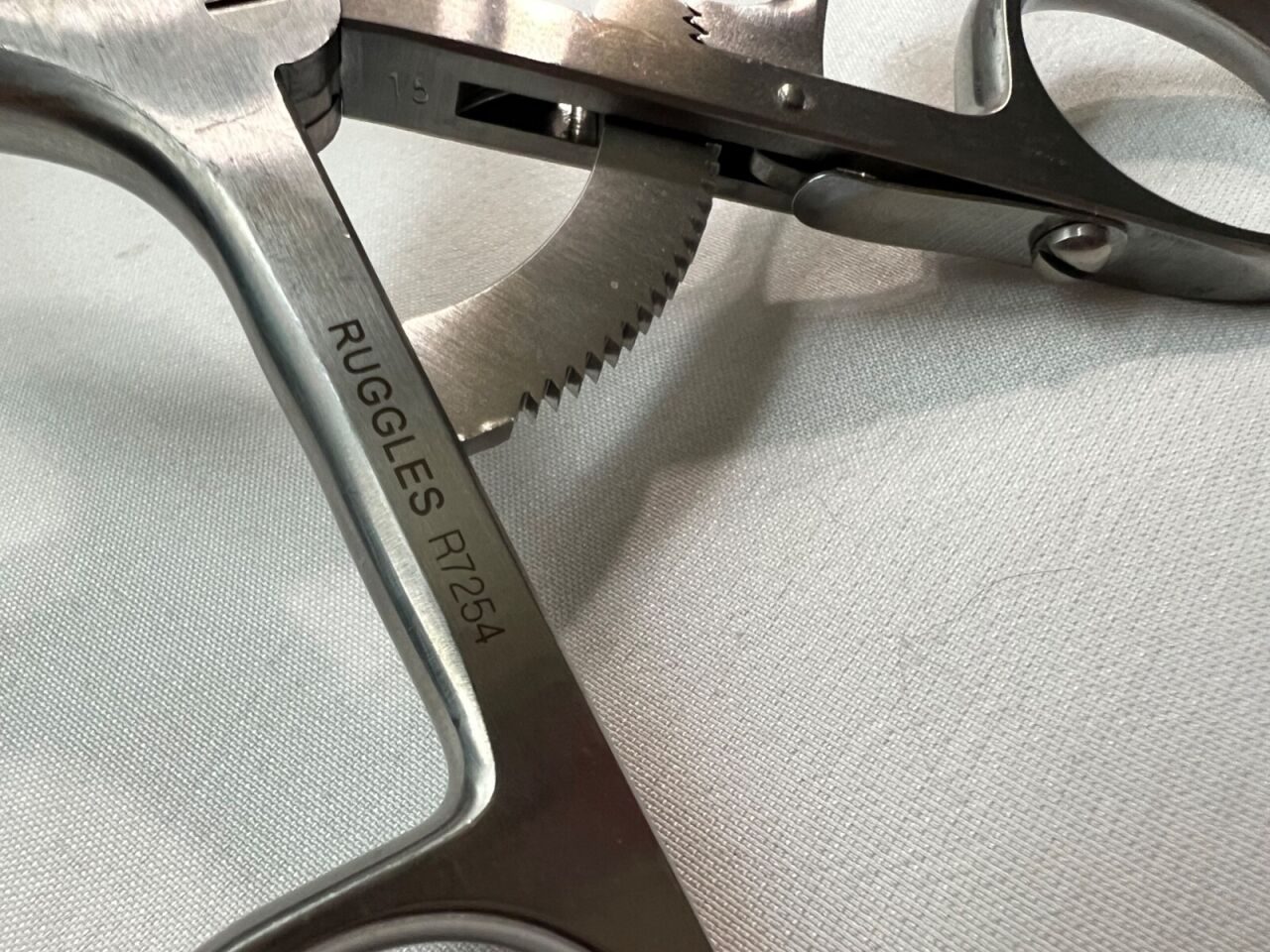 RUGGLES REDMOND R7254 Williams Discectomy Retractor 70mm Right-Angle 6-5/8" L — photo 5