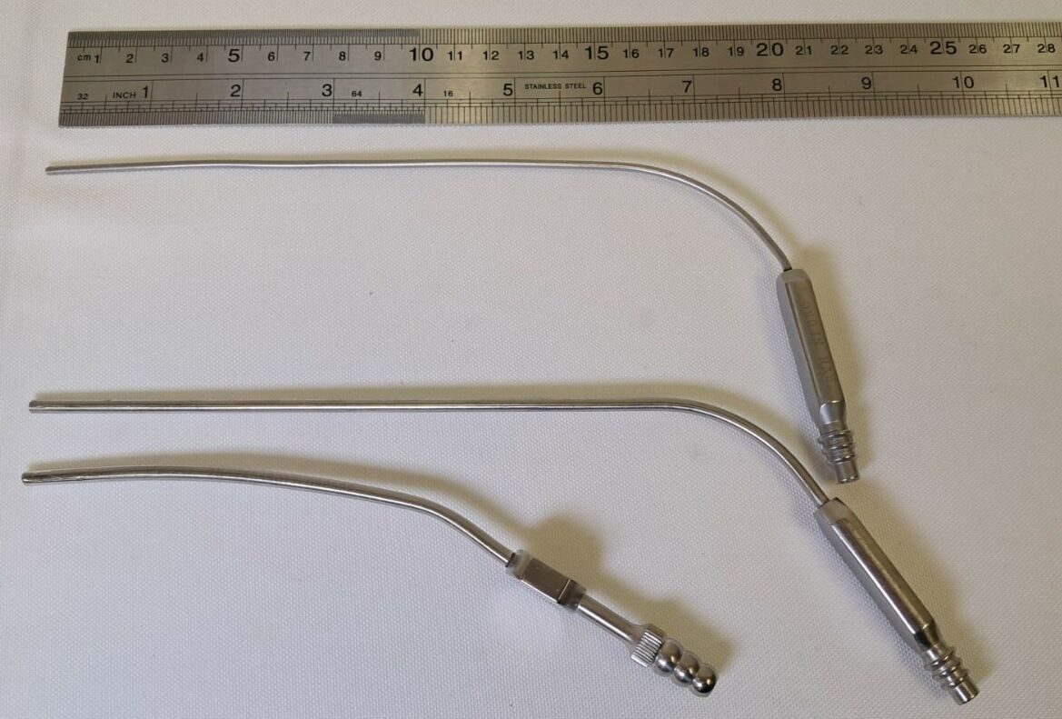 7FR 11FR Lot of 3 Frazier Suction Tubes — photo 4