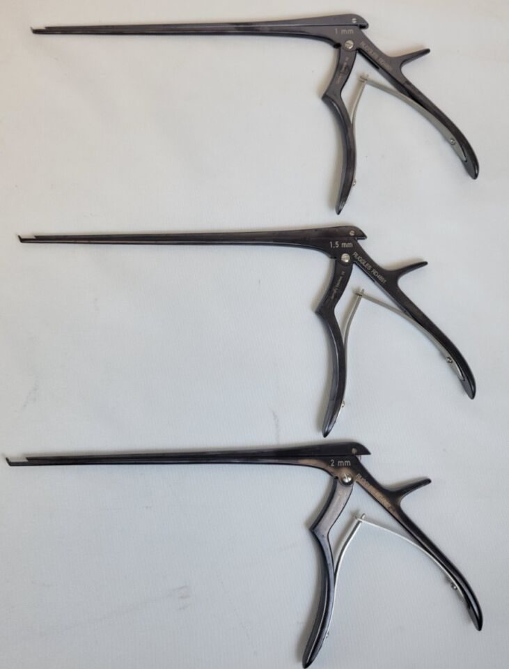 RUGGLES Various Kerrison Rongeurs, 8", 40 Upward Bite Angle, With Case — photo 8