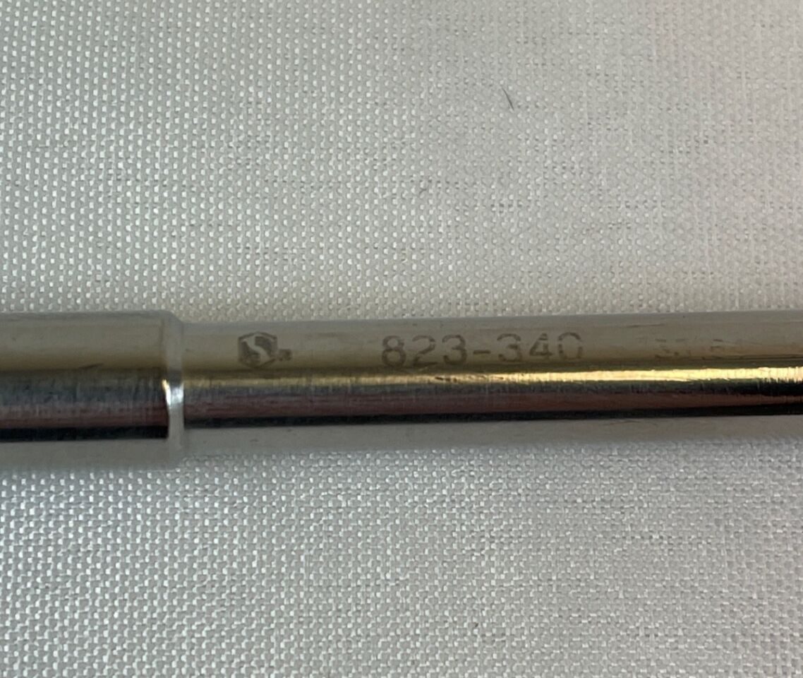 MEDTRONIC 823-340 3.5mm Hex Cannulated Bottom End Screwdriver Shaft 1/4" Connect — photo 2