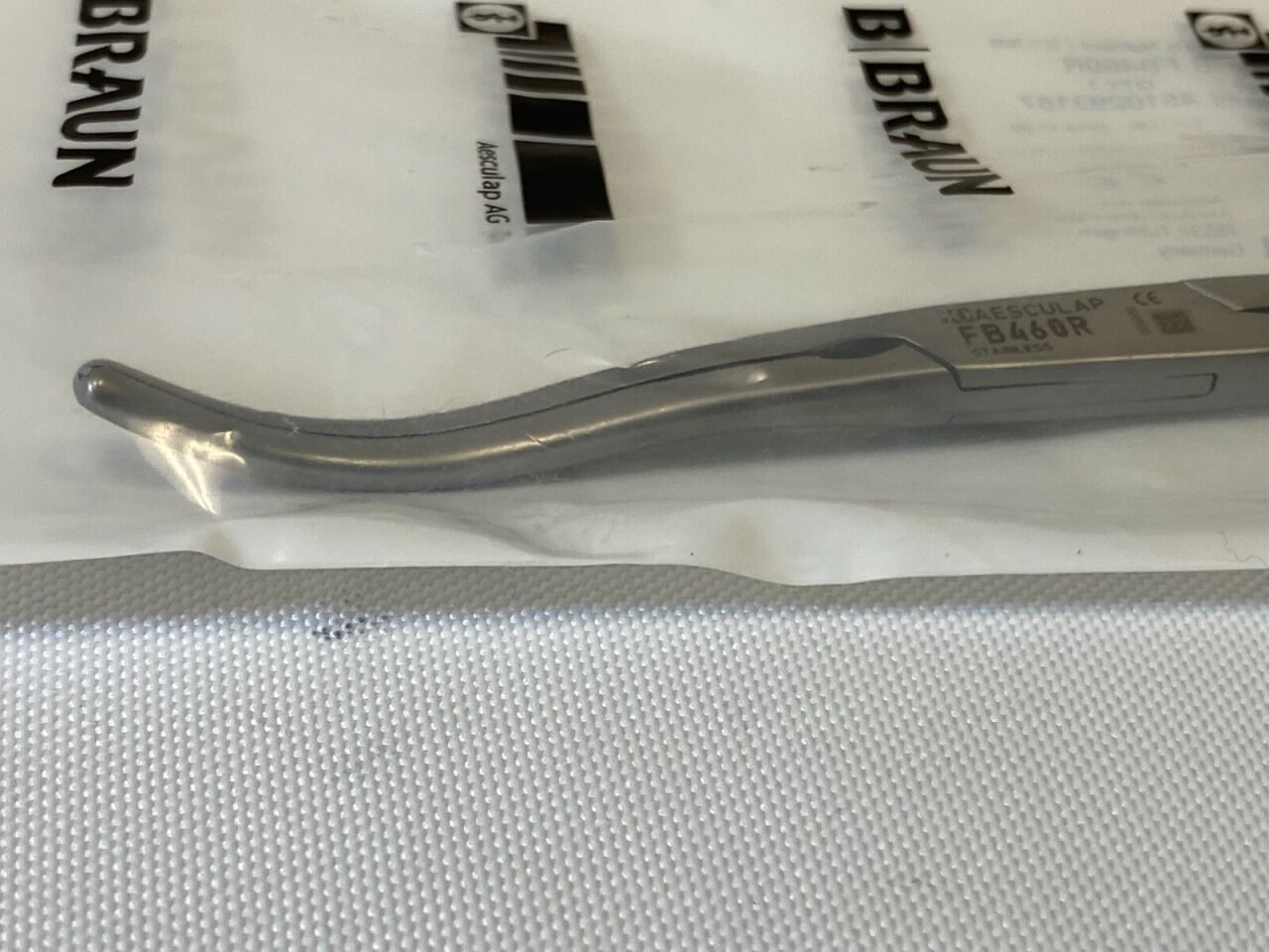 AESCULAP FB460R Glover Clamp 220mm — photo 3