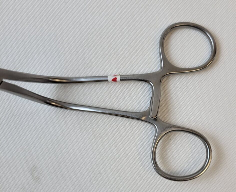 PILLING 35-3672 Stoney Aorta Clamp DeBakey-Type Jaws Angled Curved Set of 2 — photo 3