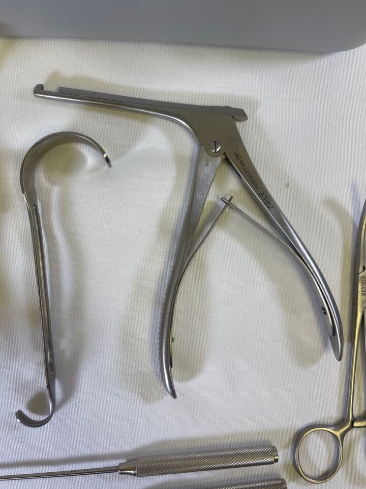 VARIOUS  13 Piece Aesculap Millennium Surgical Caldwell-Luc Instrument Set w/ Case — photo 6