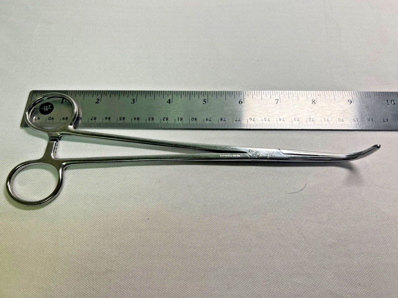 SKLAR 9" w/ Longitudinally Grooved Jaws Long Curved Hemostatic Forceps — photo 5