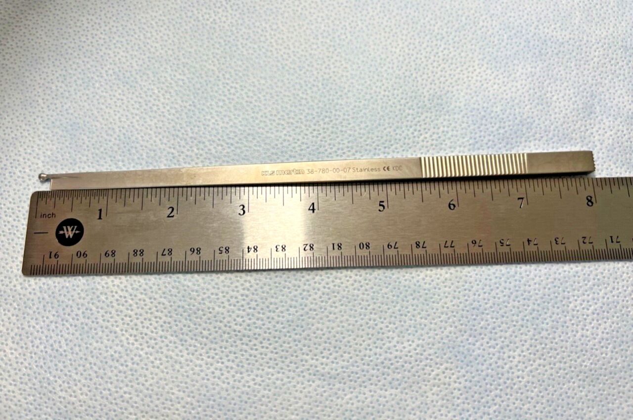 KLS MARTIN 38-780-00-07 Bauer Straight Osteotome 6mm X 8" Orthopedics — photo 5