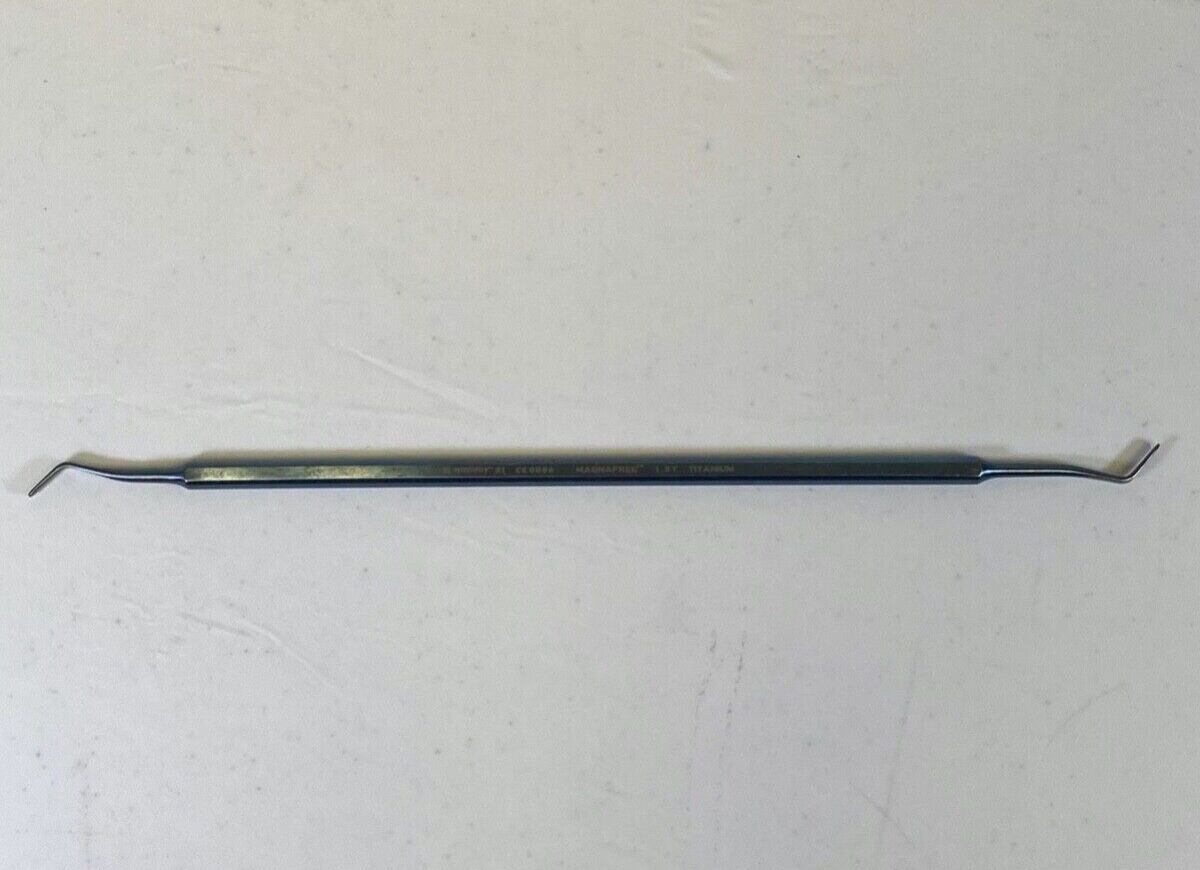SYMMETRY SSI CODMAN 65-2423 Titanium Elevator Woodson & Spatula Blunt 10" — photo 1