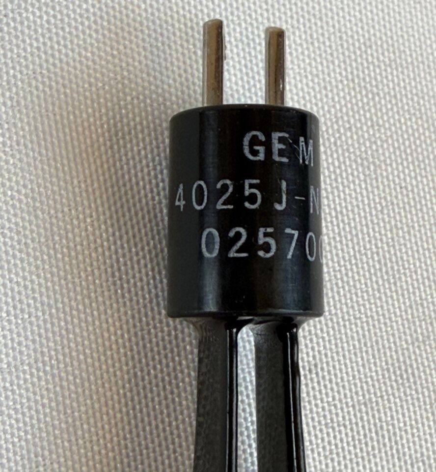 GEM 4025J-NS-C Bipolar Jewelers Forcep 4 5/8" Micro Curved Tips — photo 3