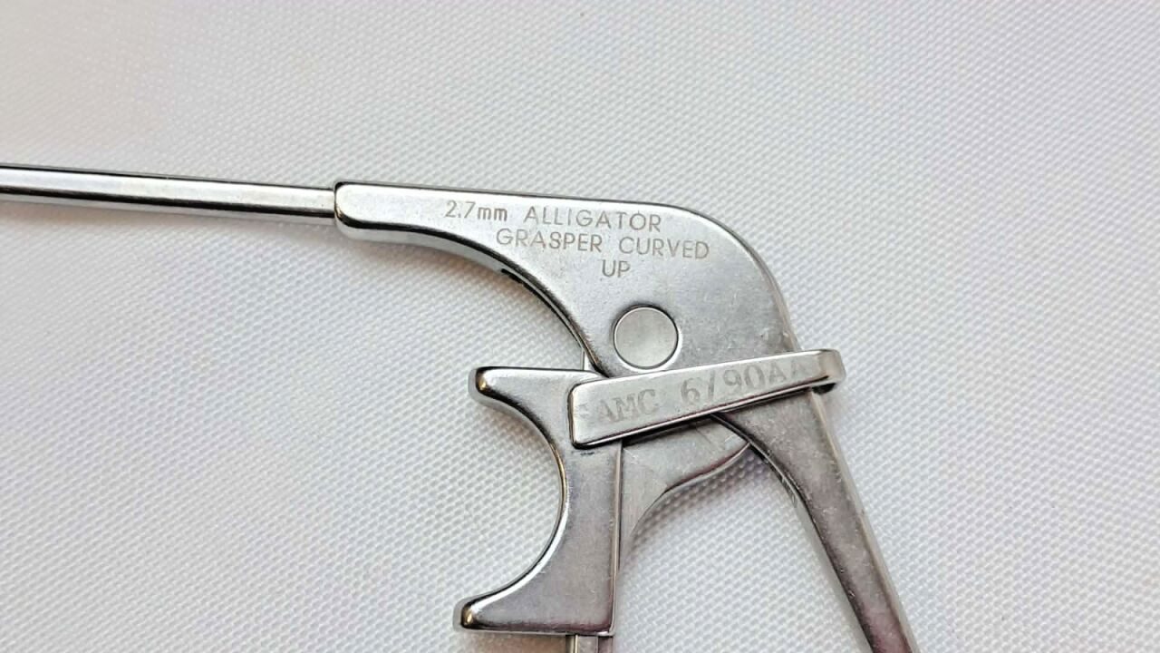 ACUFEX 011021 Alligator Grasper Curved Up, 2.7mm Arthroscopic — photo 5