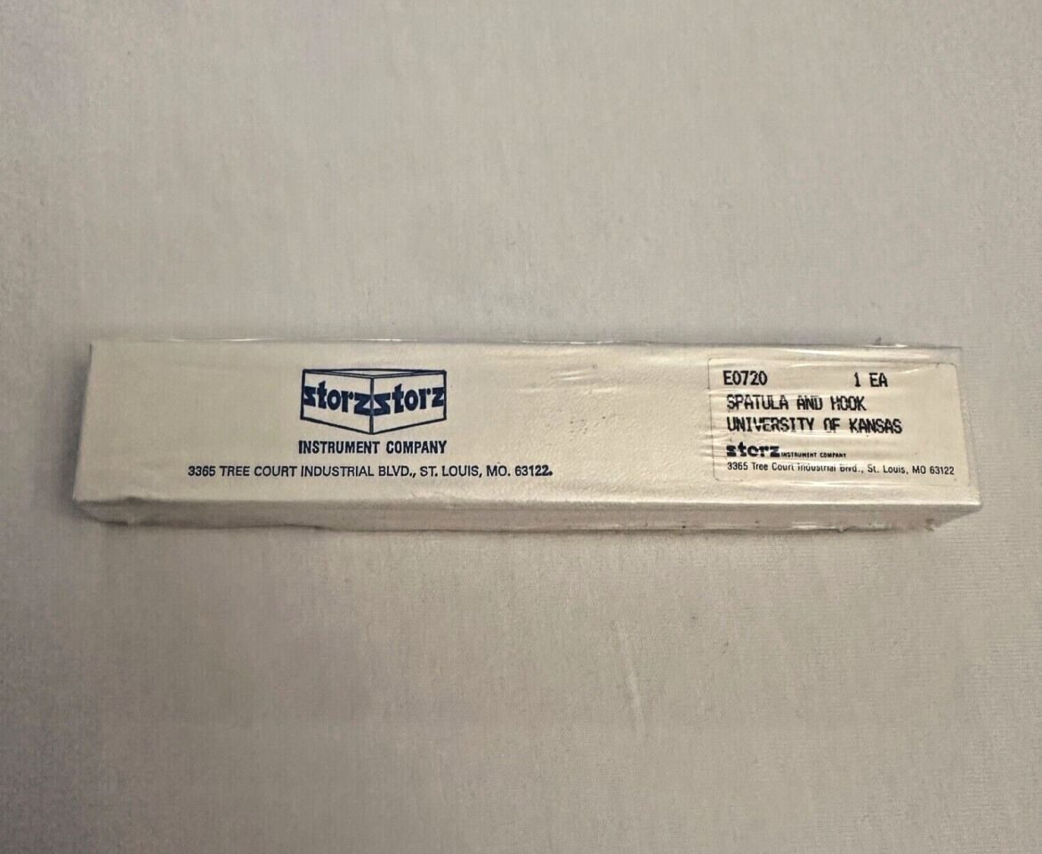 STORZ E0720 Ophthalmic Hook And Spatula