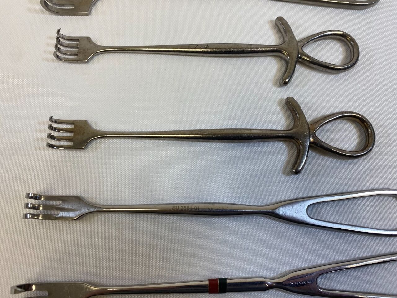 Assorted Sharp Volkman Surgical Retractors - Lot of 6 — photo 3