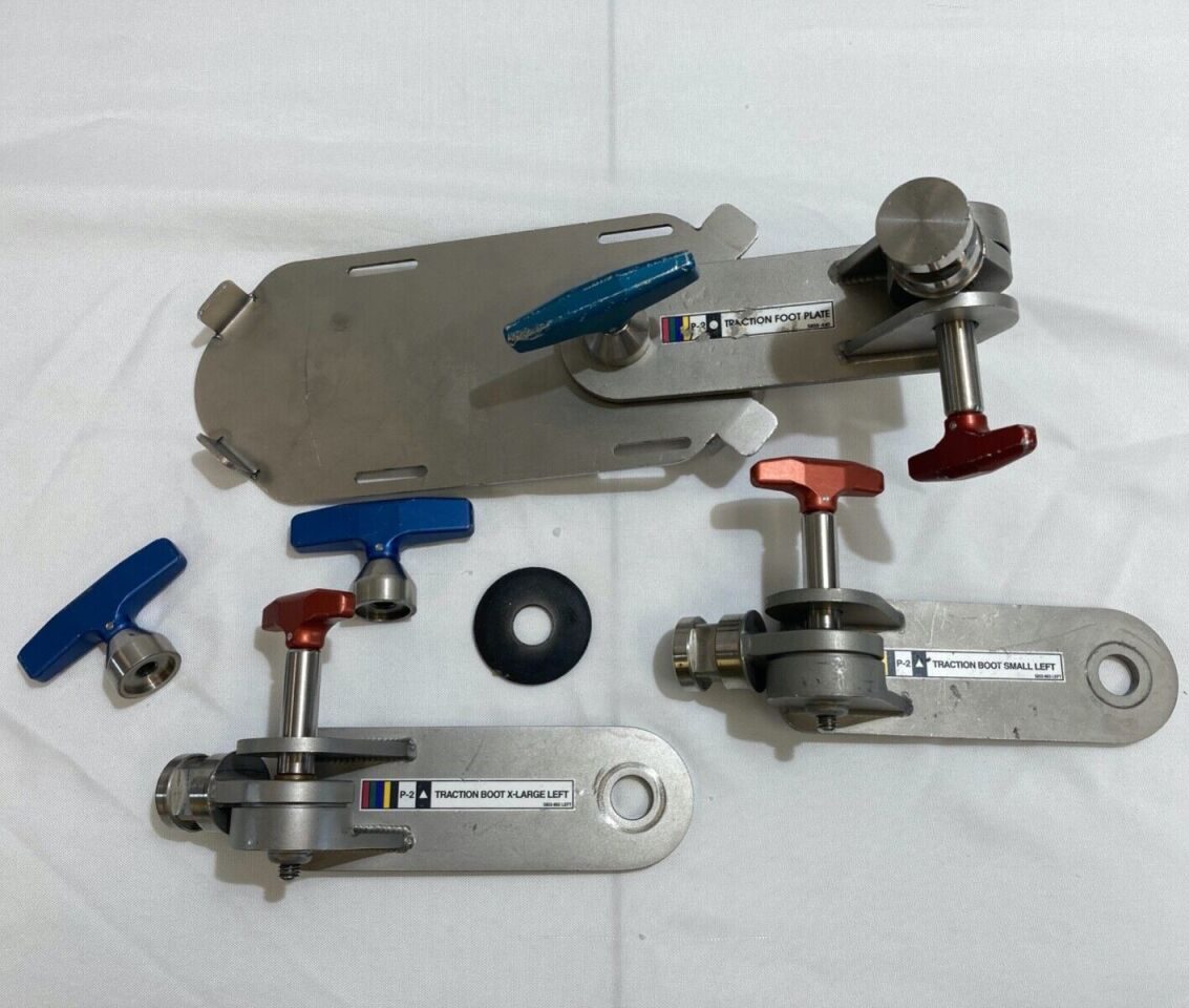 MIZUHO OSI P-2 Traction Boot Foot Plates & Clamps