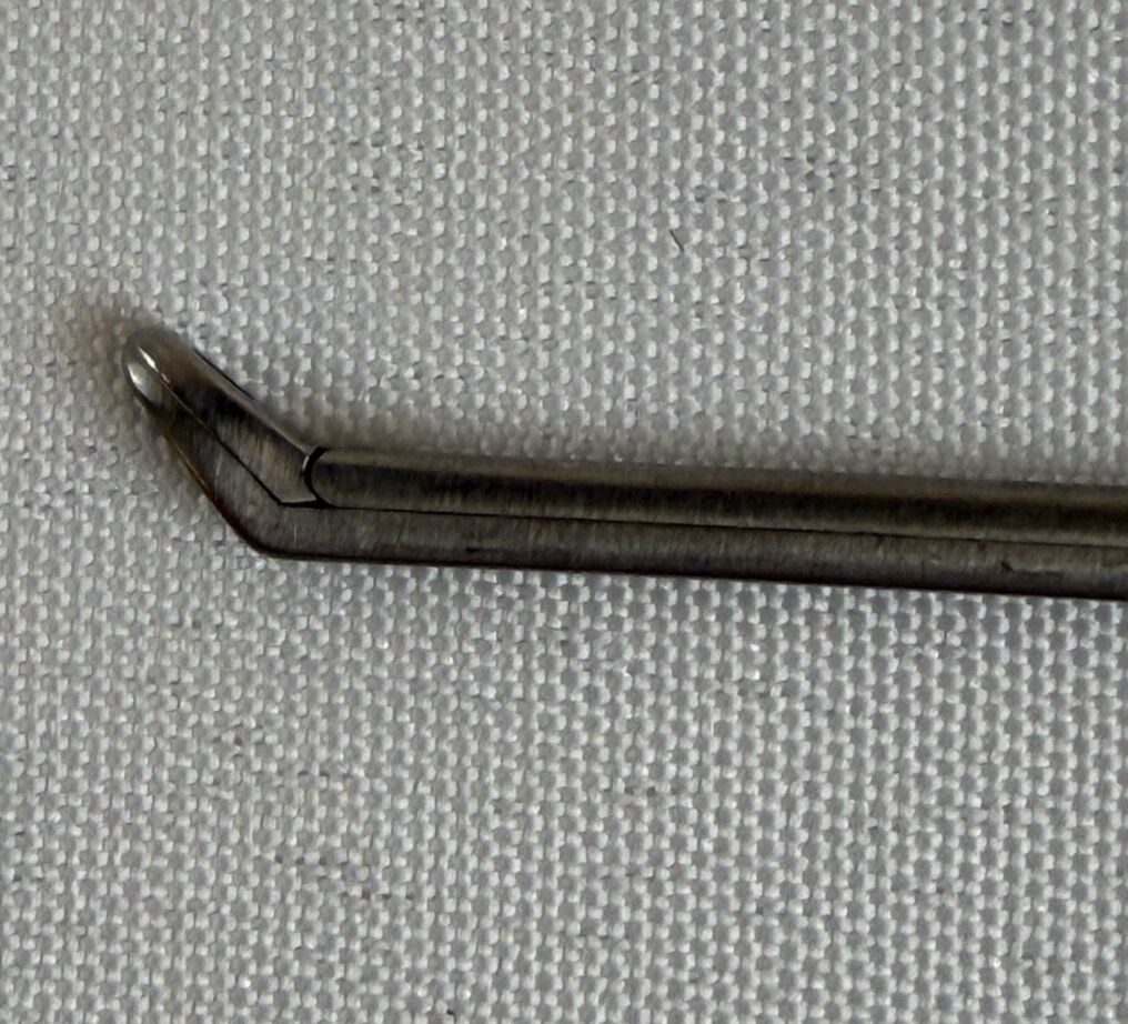 KARL STORZ 634825A Strümpel Biopsy Forceps 2.5mm x 45° Up Bite 12 .5cm Long ENT — photo 3