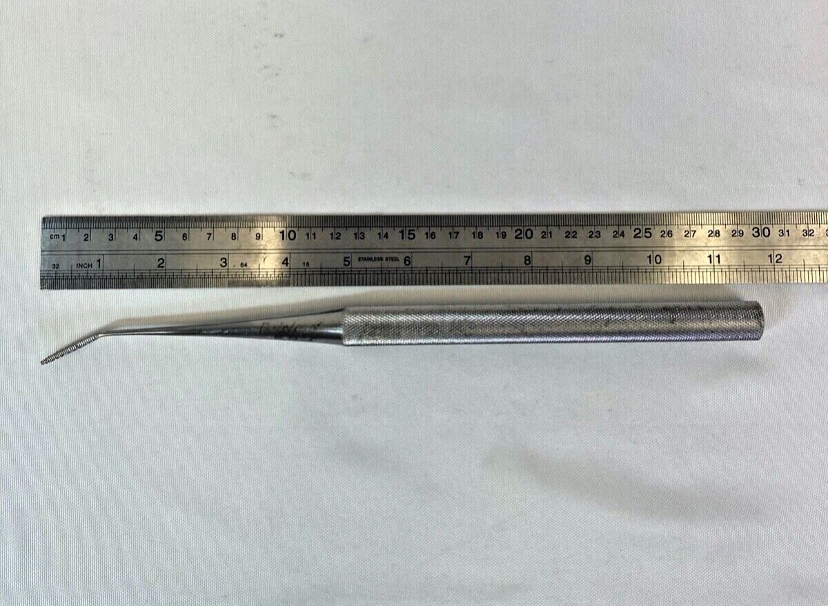 ZIMMER 1875-01 Orthopedic Rasp Heavy 12" Handle 1" Angled Tip Podiatry — photo 11