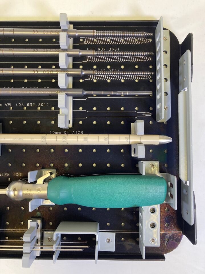SYNTHES  Spine Pedicle Prep Navigated Cannulated Instruments Set — photo 6