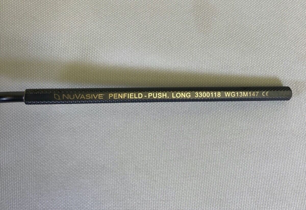 NUVASIVE 3300118 Bayonet Blackened Long Neuro Spine Penfield Push/Pull Dissector — photo 2