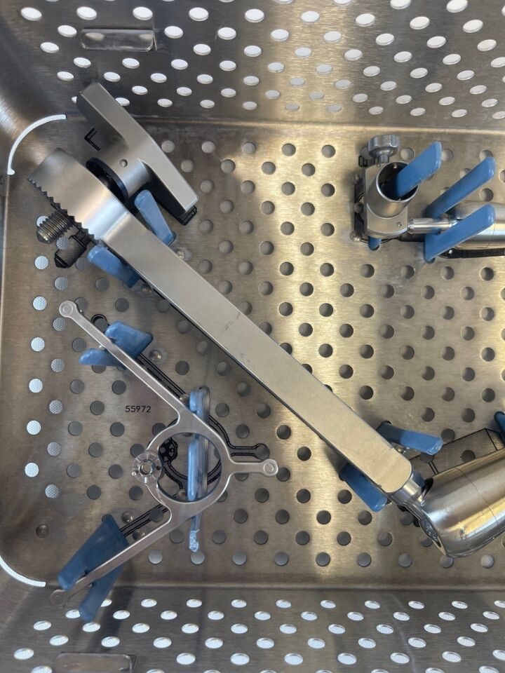 BRAINLAB Various  Frameless Biopsy System w/ Sterilization Case — photo 5