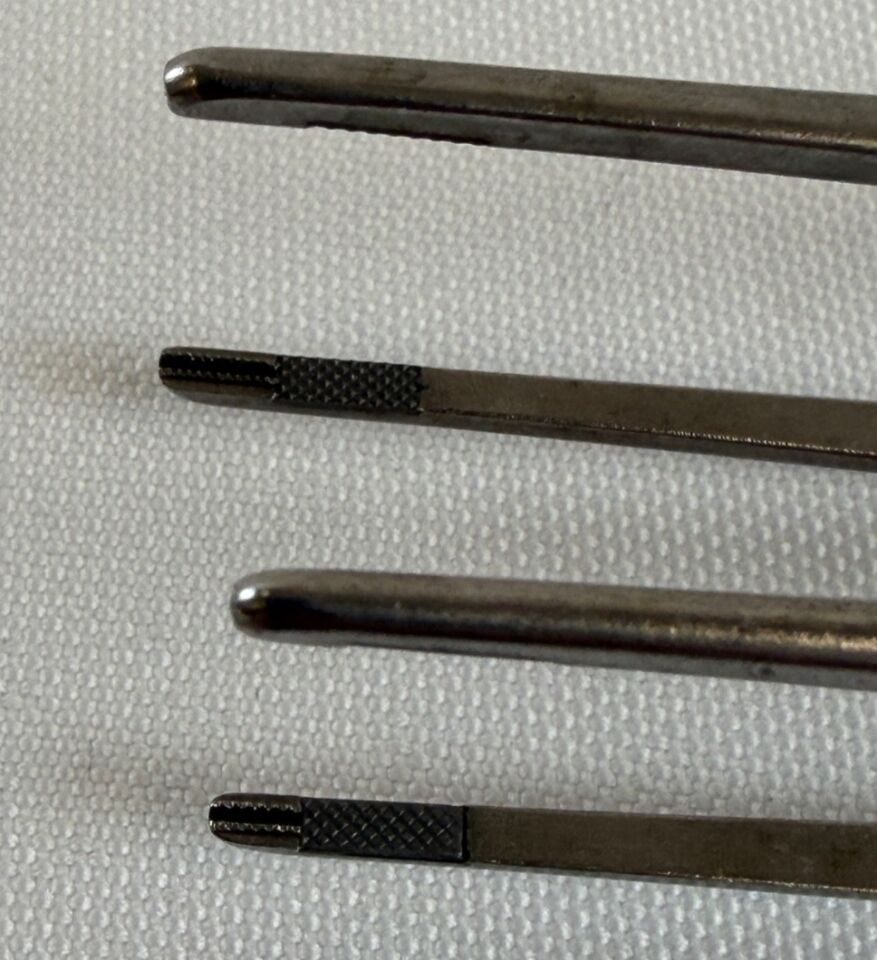 SONTEC 2200-092 DeBakey Needle Pulling Forceps T/C Serrated 2mm x 9.5" — photo 5