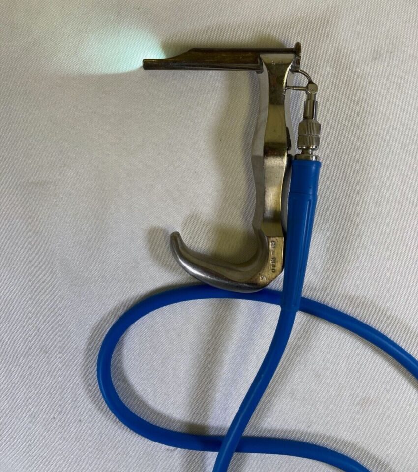 PILLING 52-1500 Infant Holinger Laryngoscope Light Carrier & Cord Pediatric ENT