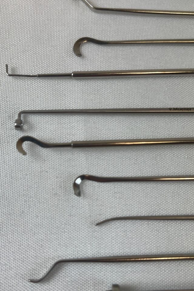 VARIOUS  V. Mueller Weck Codman Transphenoidal Bayonet Instruments — photo 3