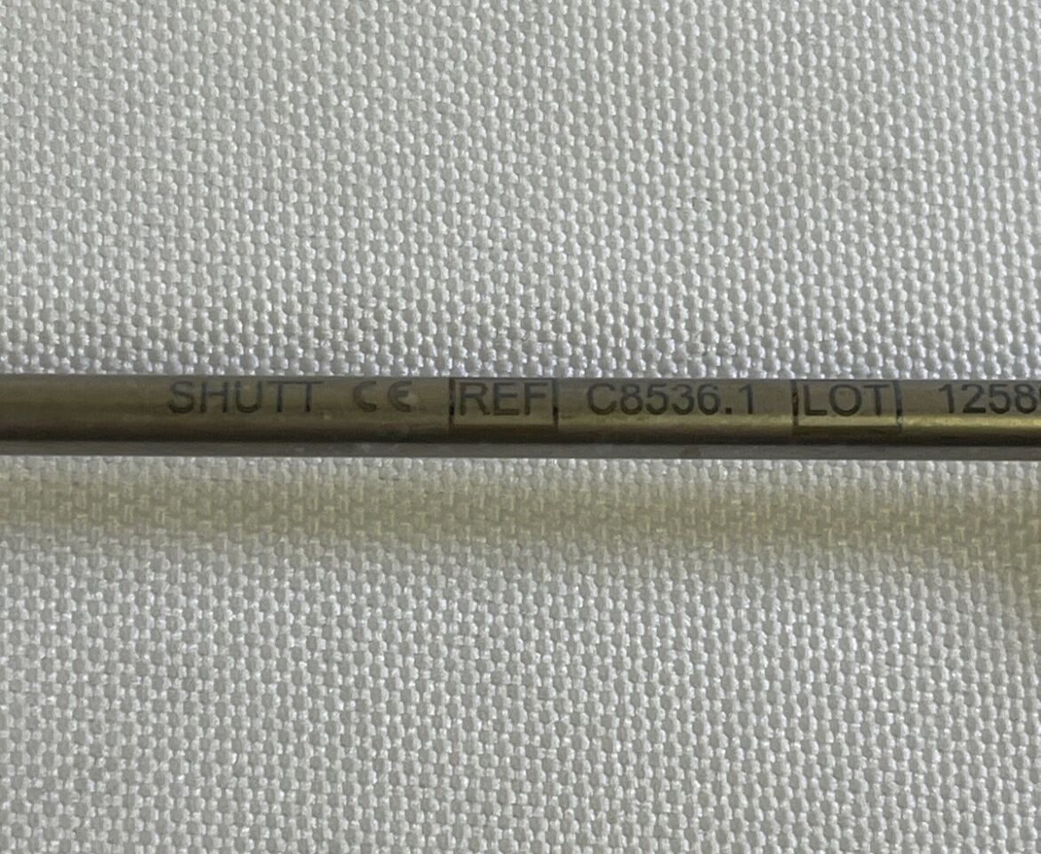 CONMED LINVATEC C8536.1 Meniscal Rasp 90deg Top & Bottom Serrations Arthroscopic — photo 2