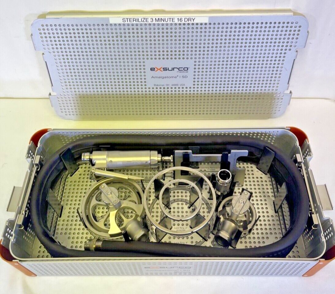EXSURCO MEDICAL SDSYSTEM024 Amalgatome SD System w/ Sterilization Case