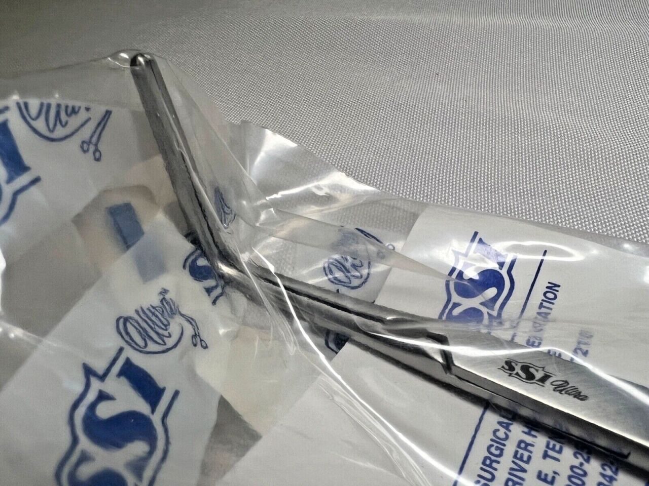 SSI ULTRA 55-6034 DeBakey Multi Purpose Clamp 1x2 Teeth 90deg X 8-3/4" — photo 2