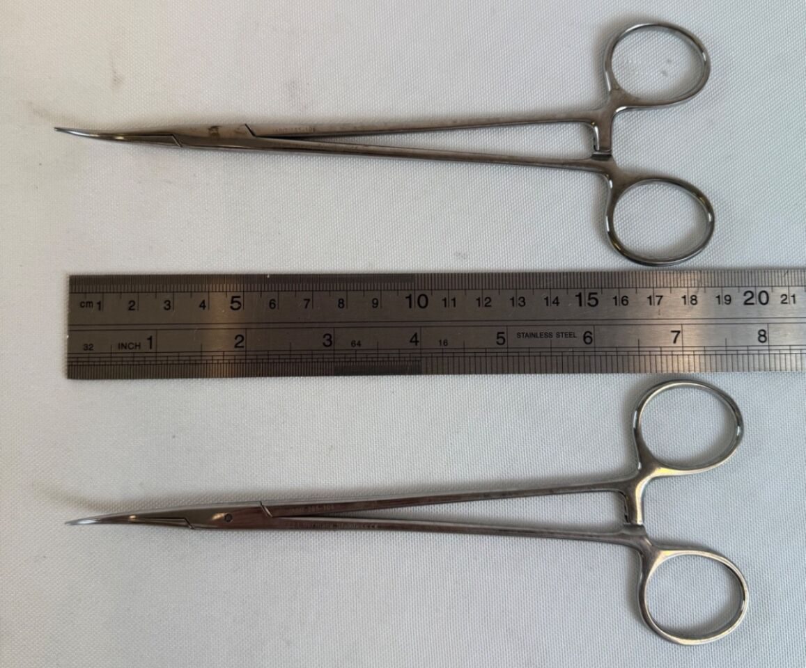 JARIT 285-106 Adson Hemostatic Forceps Curved 7.5" General Surgery — photo 6