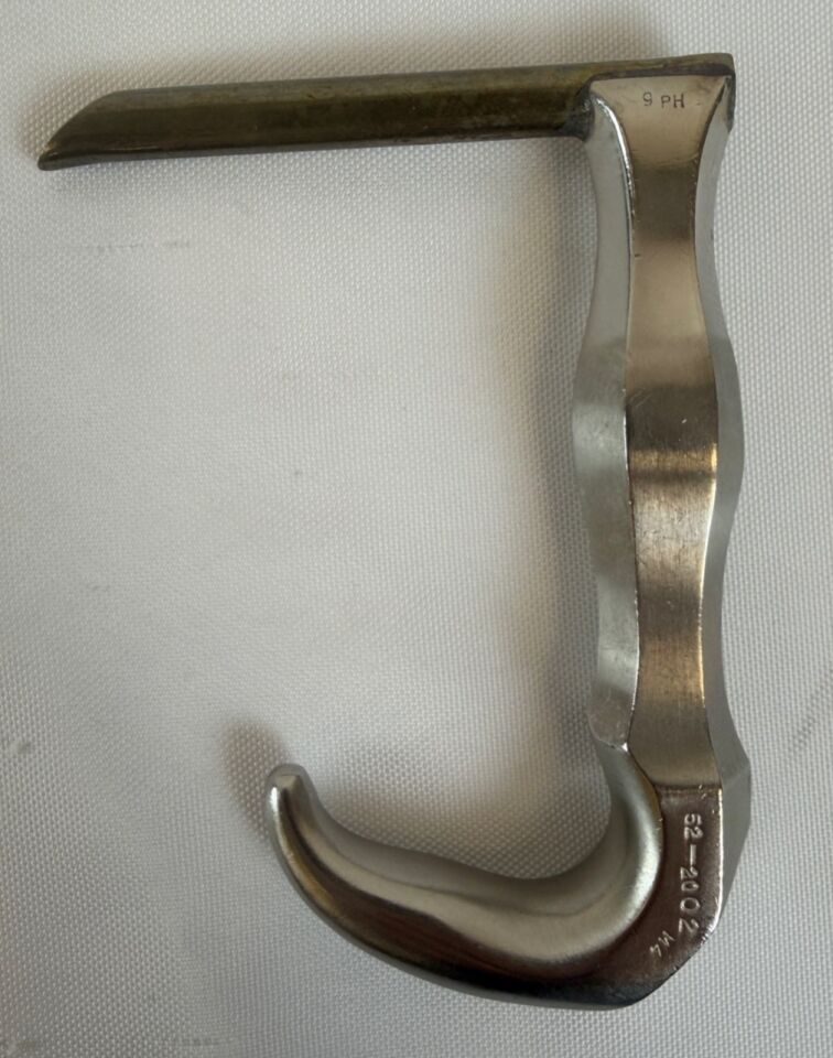 PILLING WECK 52-2002 Holinger Anterior Commissure Laryngoscope Infant 97mm ENT — photo 1