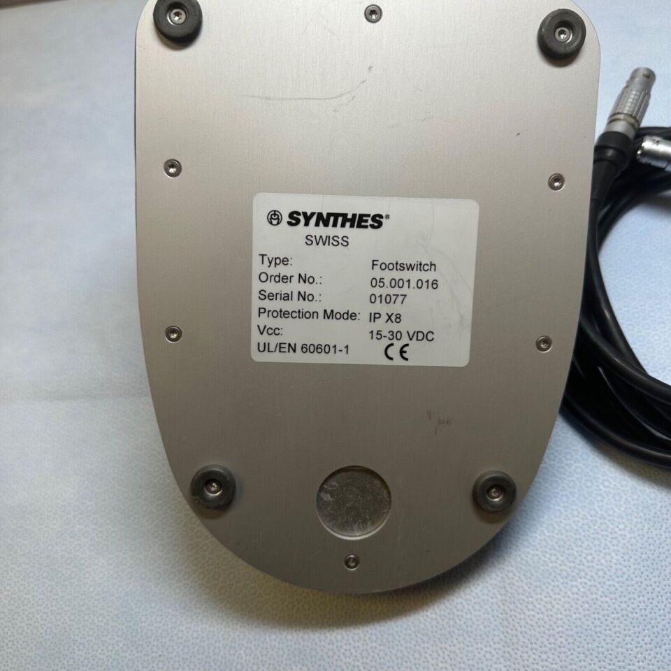 SYNTHES 05.001.016 Pen Drive Footswitch w/ Cable — photo 2