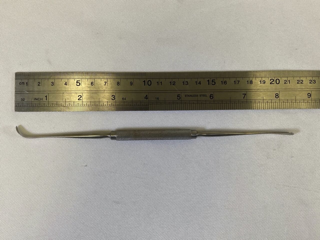 W. LORENZ 01-7815 Obwegeser Periosteal Elevator Straight & Curved Ends 21.5cm — photo 9