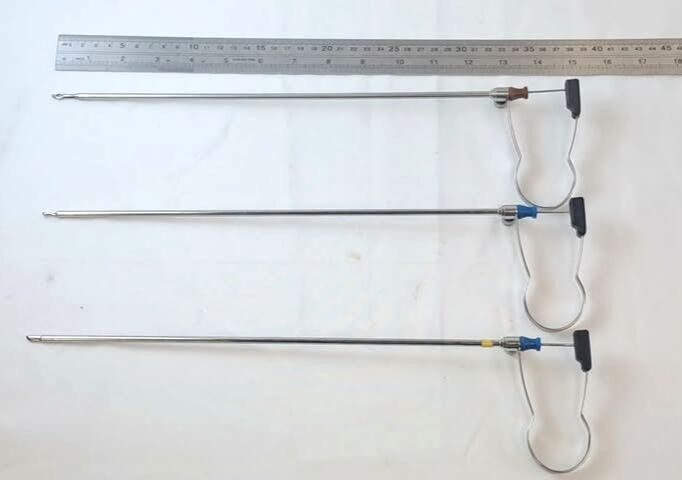 R. WOLF 5mm U-Handle Lot of 3 Laparoscopic Grasping Forceps Set — photo 5