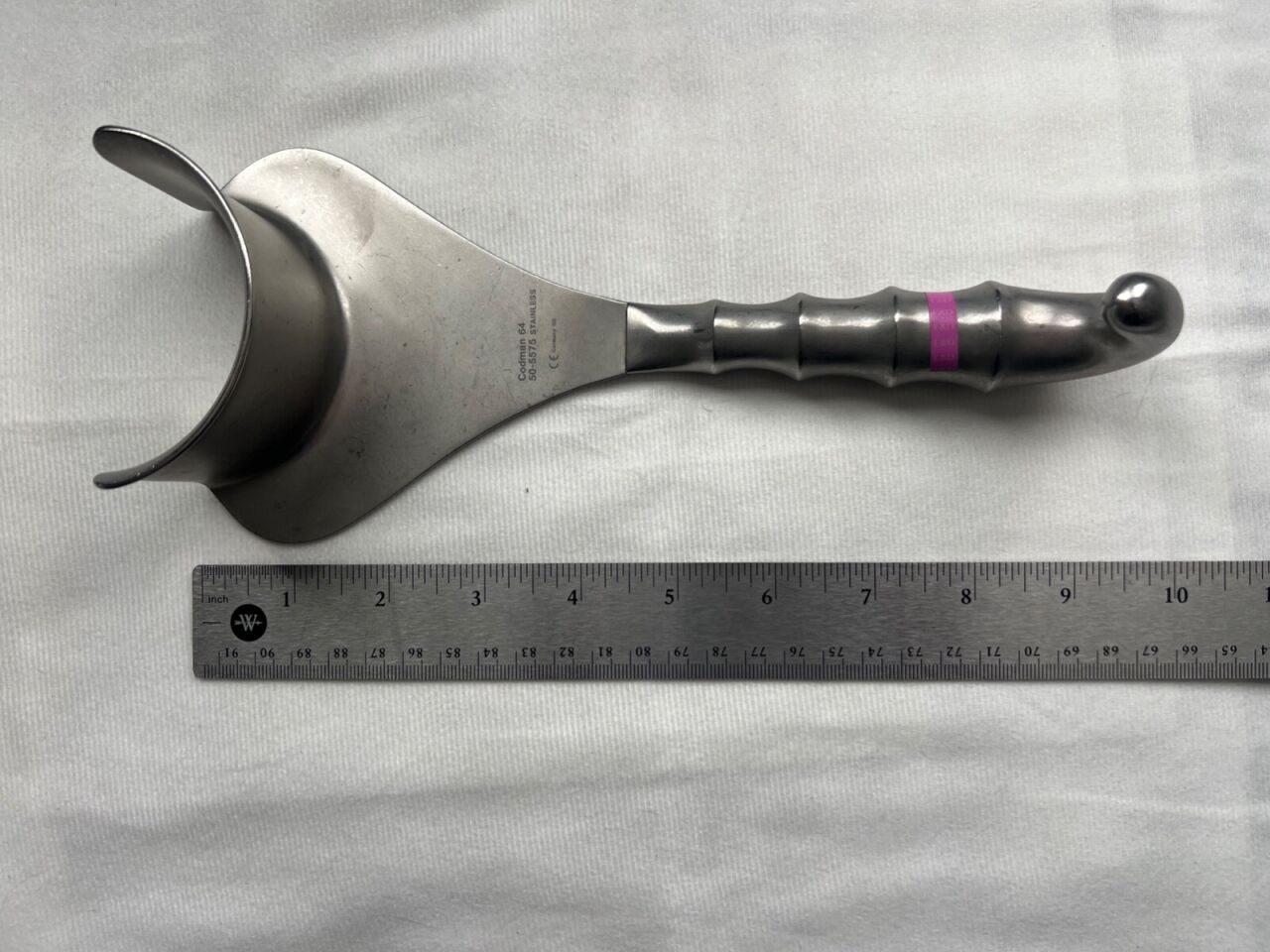 CODMAN 50-5755 Universal DeLee Retractor 70mm x 51mm Blade L: 9.5" — photo 5