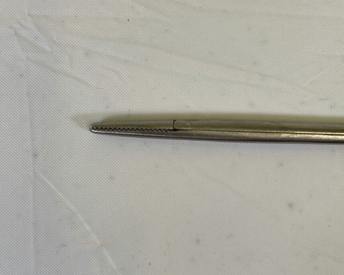 AESCULAP EF928 Mathieu Foreign Body Forceps Serrated Jaws 8" Urology — photo 4