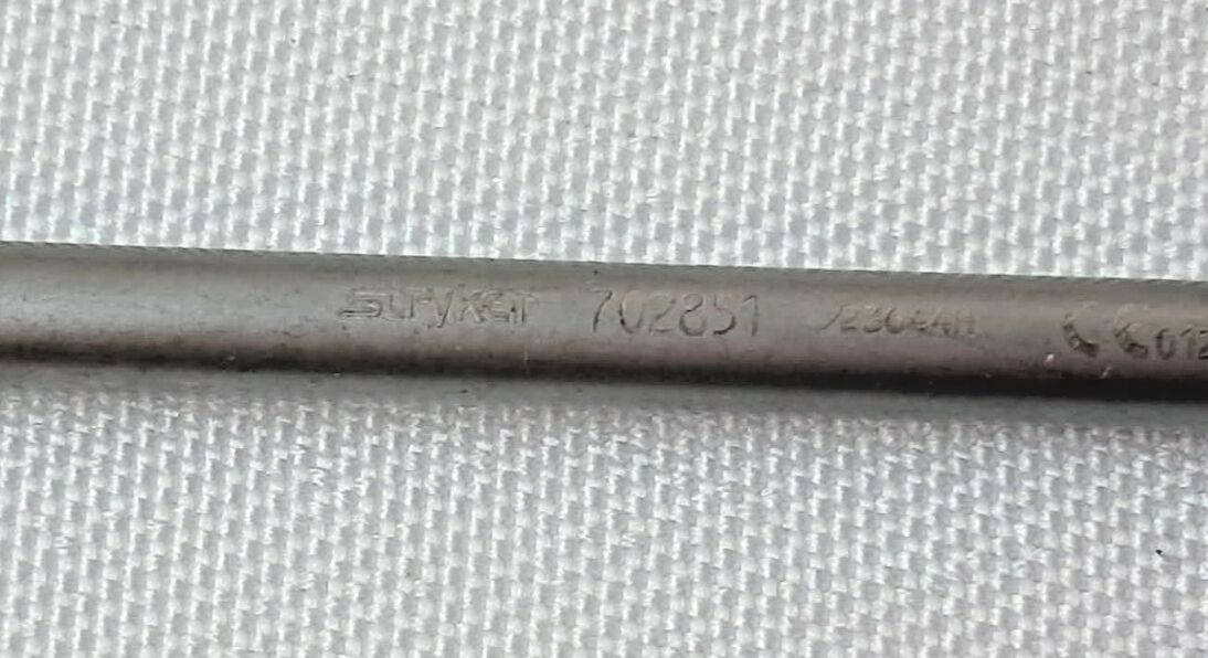 STRYKER 702851 2.5mm Hex Screwdriver Shaft Q/C Coupling 6.5" Orthopedics — photo 4