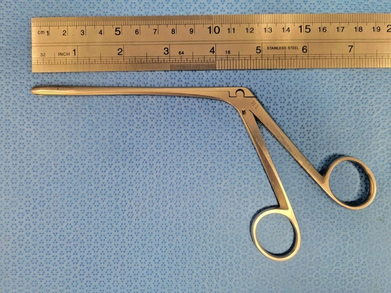 PILLING WECK 43-1367 Fenestrated Jaw 5" Nasal Forcep Blakesley-Wilde Nasal Forcep — photo 5