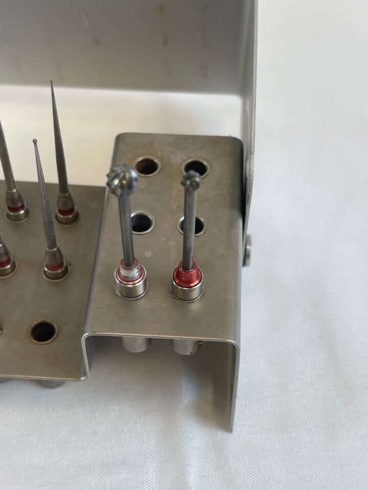 HALL ZIMMER 5056-07 & 5056-11 Osteon Burr Rack w/ High Speed Ototome — photo 5