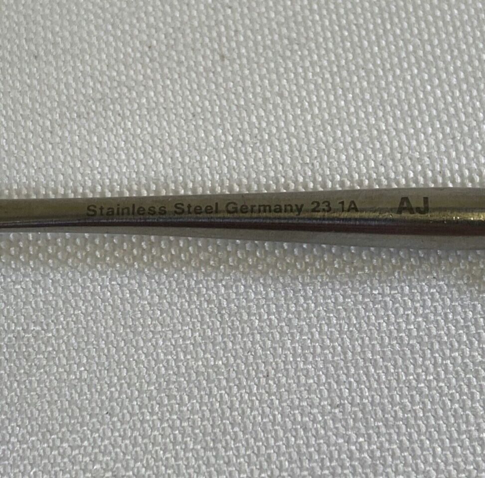 W. LORENZ 01-7815 Obwegeser Periosteal Elevator Straight & Curved Ends 21.5cm — photo 2