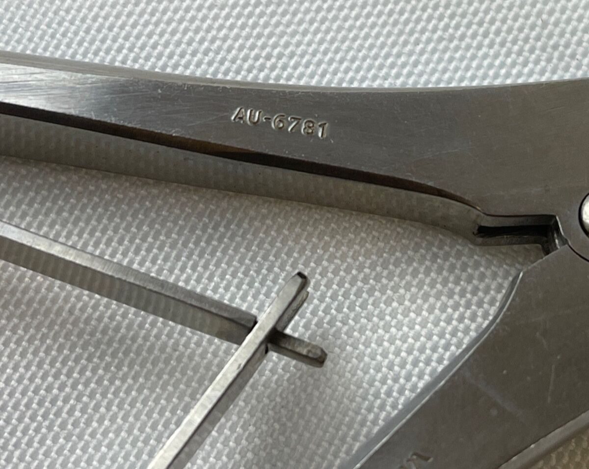 V. MUELLER AU6781 Ruskin Rongeur 6mm Slightly Curved Jaw 7.5" — photo 3