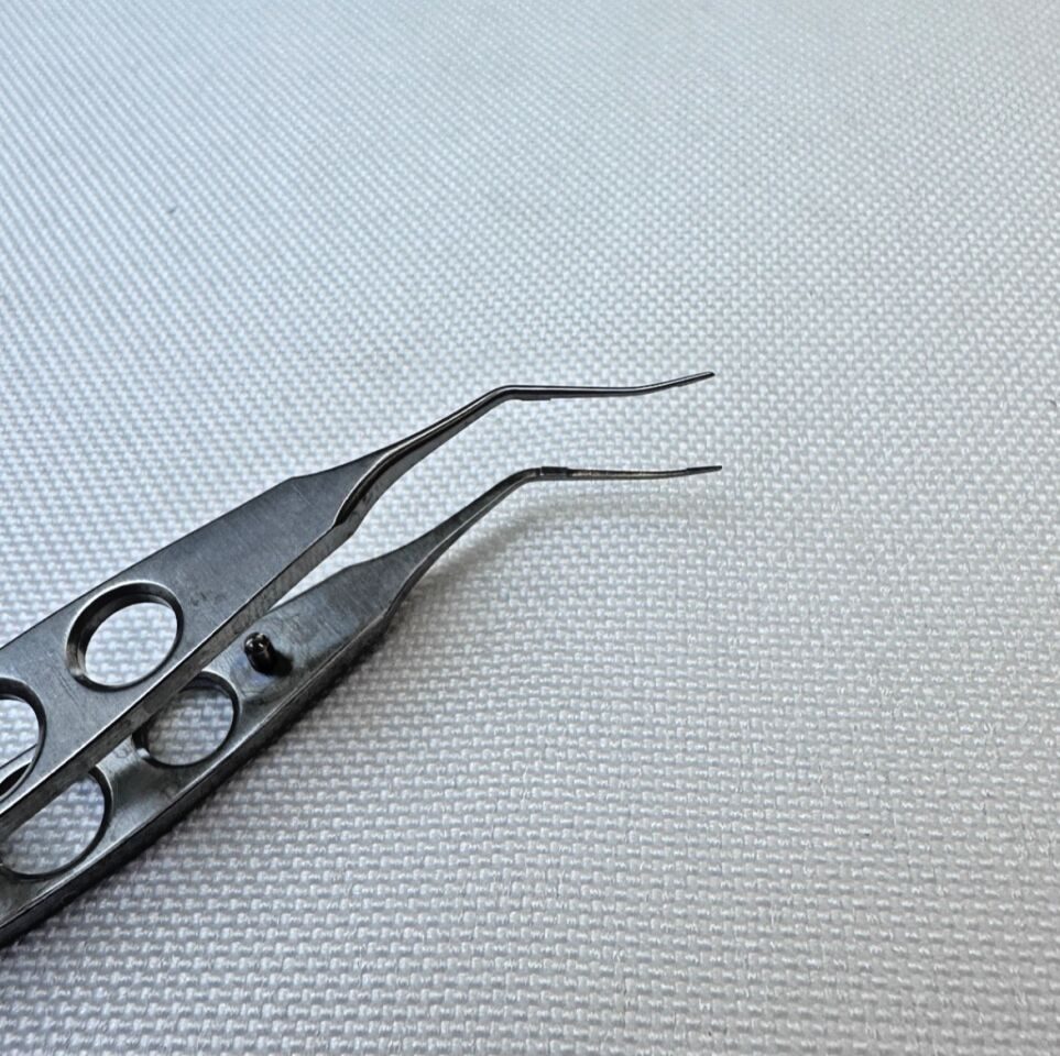 KATENA USA K5-5080 Kraff Capsule Tag Forceps Angled Shafts — photo 7