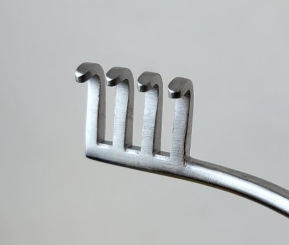 CODMAN 50-1197 Weitlaner Retractor, Blunt, 3x4 Prongs, 6-1/2" — photo 6