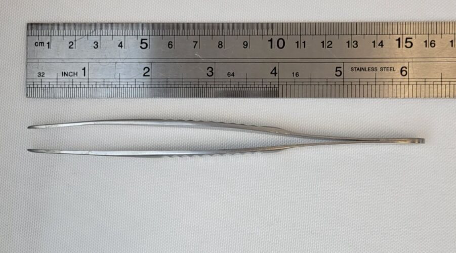 PILLING 35-1801 DeBakey Tissue Forceps Straight Delicate Tips 6" — photo 7