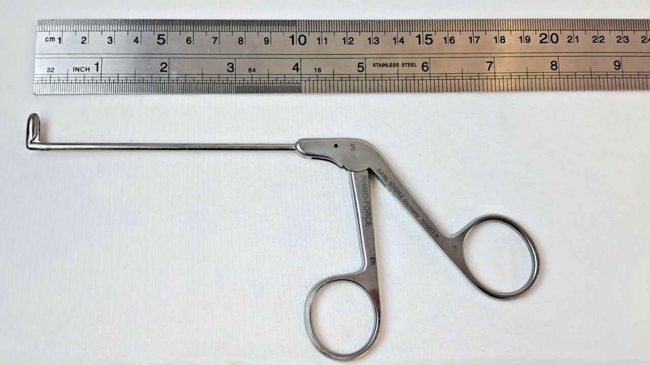KARL STORZ 456803B RHINOFORCE Blakesley-Wilde Nasal Forceps Size 3 — photo 5