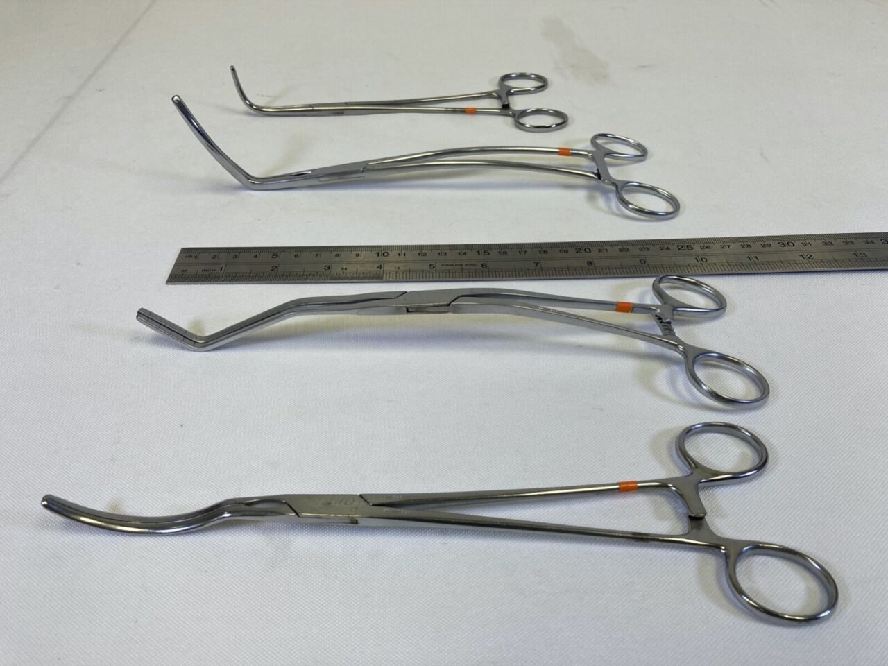 PILLING WECK Various 21 Piece Large Vascular Instrument Set w/ Case — photo 13