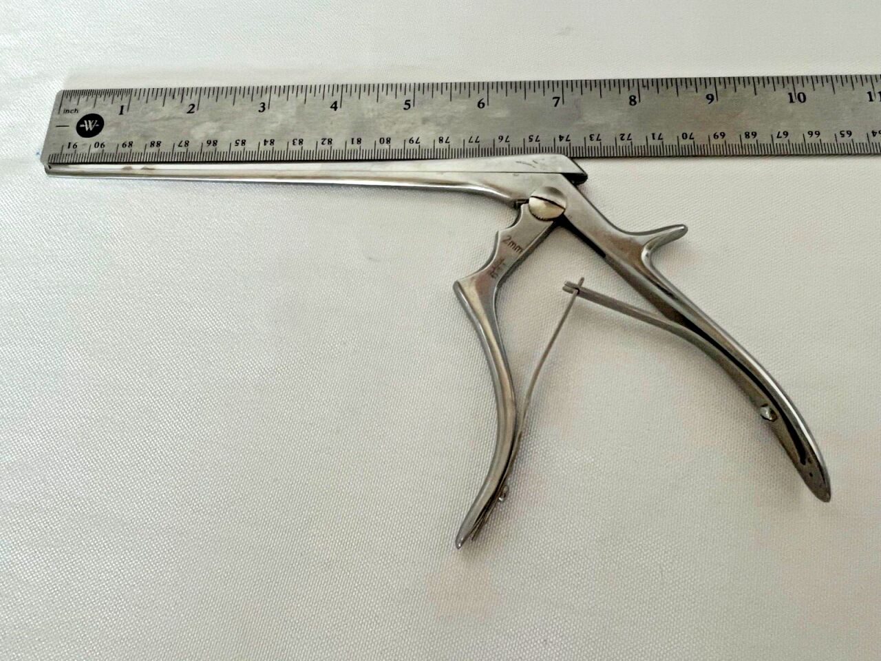 SYMMETRY 53-1512 Cervical Kerrison Rongeur 2mm X 40deg UpBite 7" Neuro — photo 6