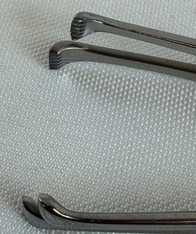 PILLING WECK 342720 Willauer Allis Tissue Forcep 5x6 Teeth 10" 26cm - Pair — photo 3