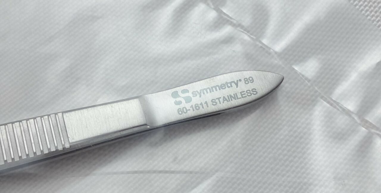 SYMMETRY SURGICAL 60-1611 Tying Forceps, Curved — photo 2