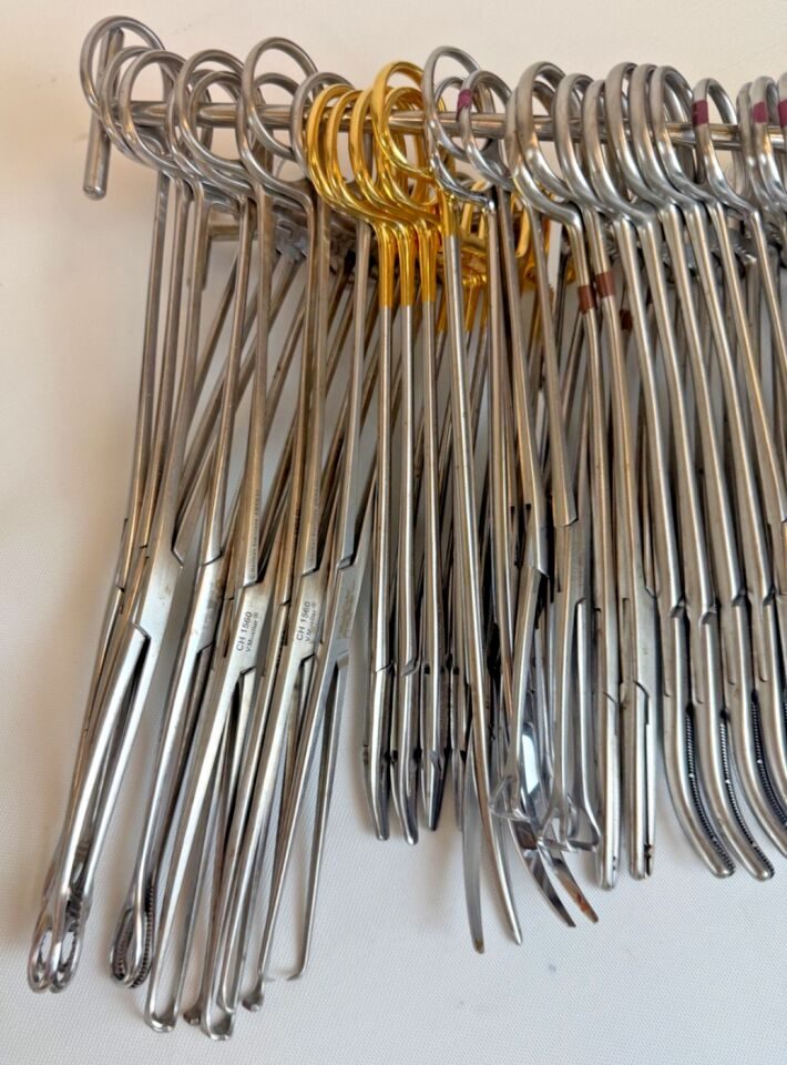 VARIOUS  61 Piece V. Mueller Jarit Abdominal Hysterectomy Instrument Set — photo 7