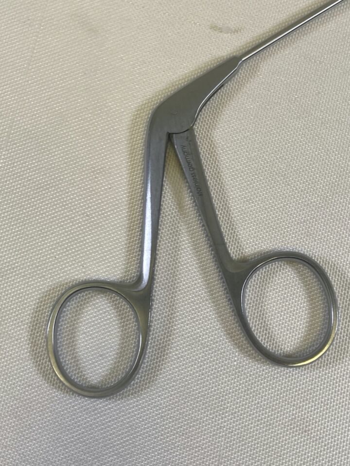 BOSS INSTRUMENTS 93-7051 Giraffe Frontal ThruBite 45deg 2mm Horizontal ENT Forcep — photo 4