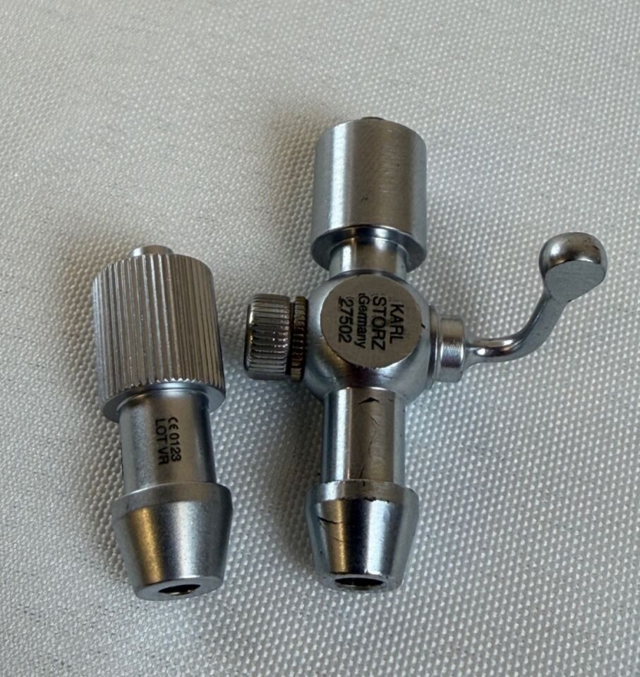 KARL STORZ 6002000 27502 Luer Lock w/ Valve & Hahn Adapters Set — photo 4